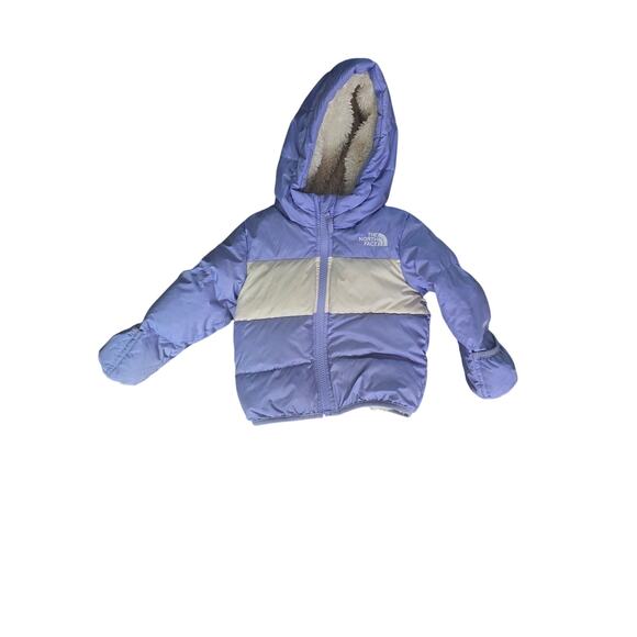 Baby Girl The North Face Moondoggy Puffer Jacket Sz 12-18 Months - Picture 1 of 6